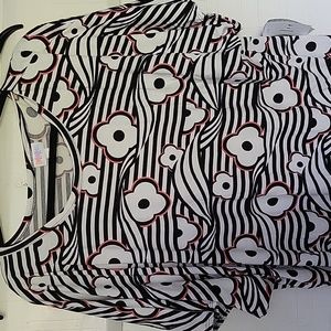 Black white and pink maria